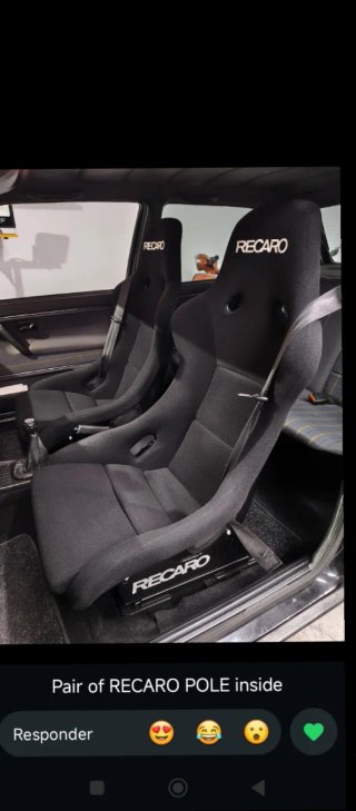 Bases Asientos Recaro Corrado Golf MK2 MK1