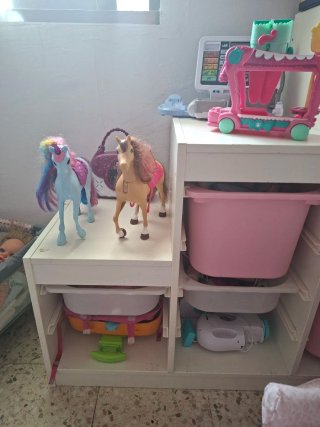 Mueble Escalera Juguetes Infantil