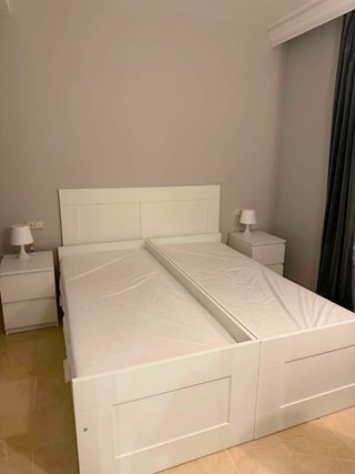 Cabecero individual IKEA blanco