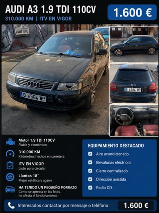 Audi A3 2000