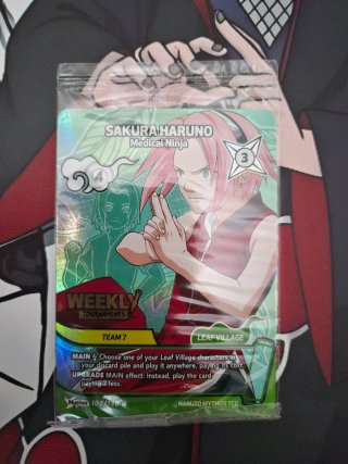 Naruto Mythos TCG Sakura Haruno Carta Winner