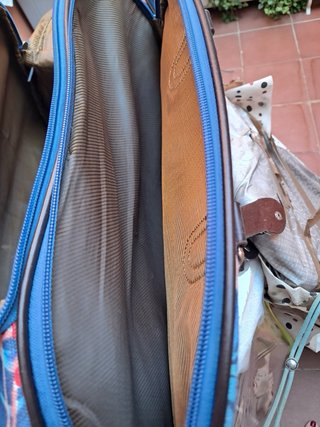 Bolso de viaje estampado flamenco