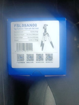 Patas Trípode Benro FSL09AN00 Slim
