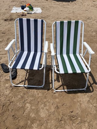 Sillas de Playa Plegables (2 unidades) SOLO HOY