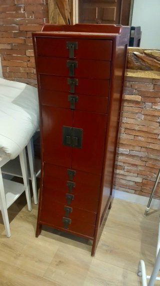 Mueble vintage oriental madera