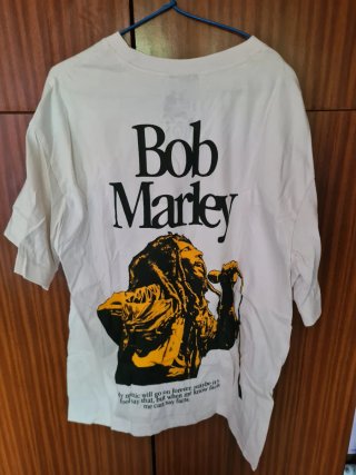 Camiseta Bob Marley Blanca