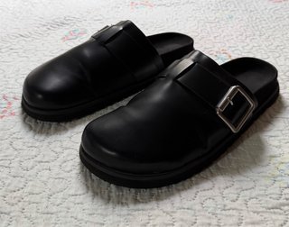 Zuecos Zara Negros Talla 44