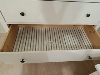 Cómoda Ikea Hemnes Madera Maciza Blanca