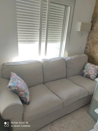 Sofá 3 plazas IKEA Beige