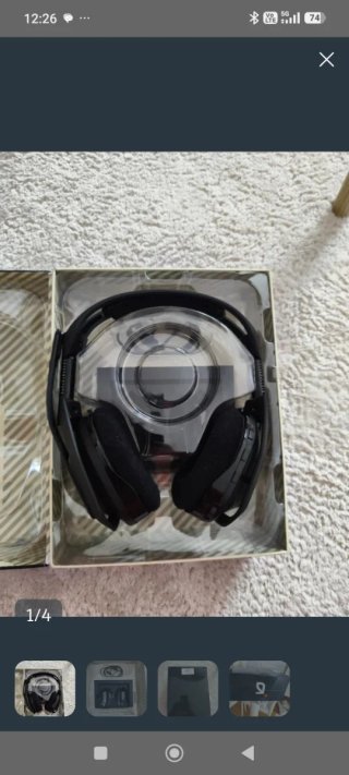 Cascos Gamer Negros