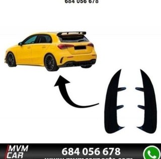 Aletines de paragolpes trasero para Mercedes Clase