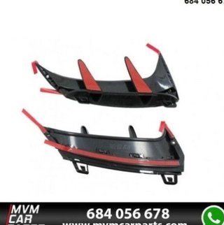 Aletines de paragolpes trasero para Mercedes Clase
