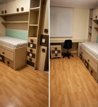 Habitación juvenil completa