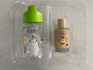 Estuche Eau My Planet Perfume y Botella