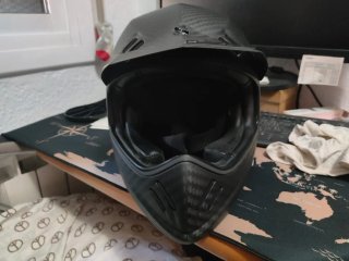 Casco LS2 MX471 Xtra Matt Carbon TALLA M