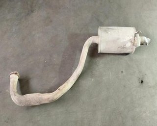 Tubo escape trasero toyota 30070 36602 land 4.2 td