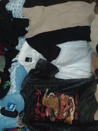Lote Ropa: Camisetas y Chaquetas