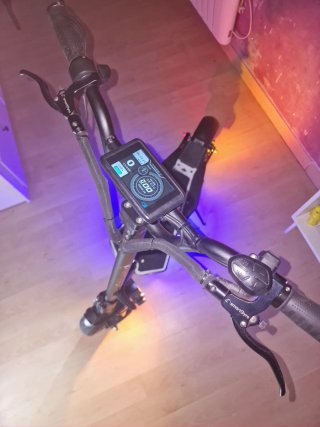 Raptor Patinete eléctrico negro