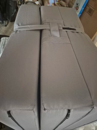 Colchón Plegable Gris