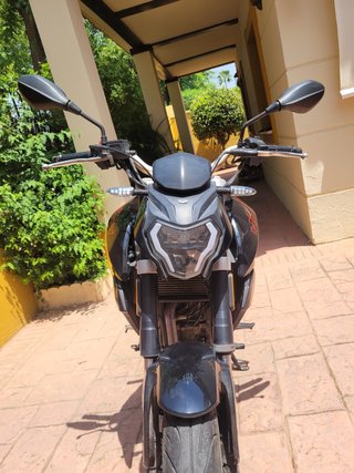 Moto Hanway Furious 125 cc Negra