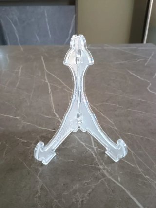 Espositore trasparente per soprammobili