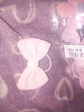 Gomas para el pelo de bebé con flores