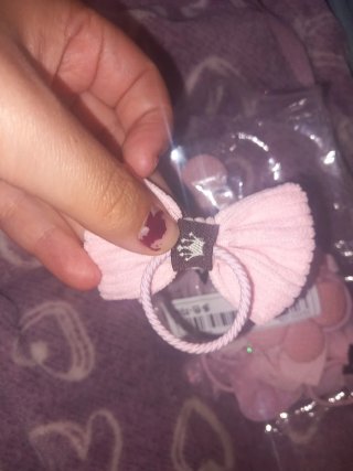 Gomas para el pelo de bebé con flores