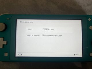 Nintendo Switch Lite Blu + Caricatore