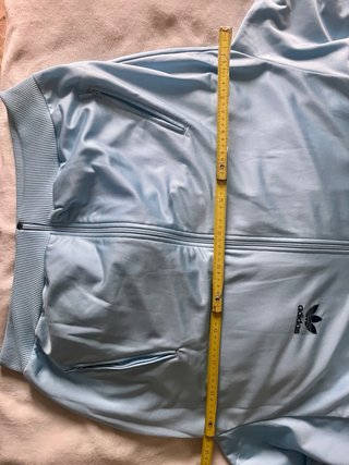 Giacca Adidas vintage azzurra L