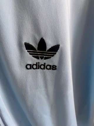 Giacca Adidas vintage azzurra L