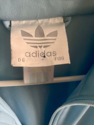 Giacca Adidas vintage azzurra L