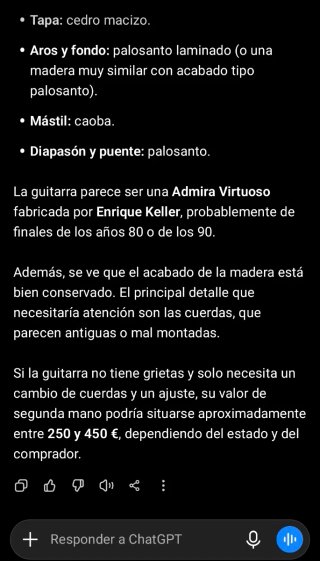 Guitarra Admira Virtuoso