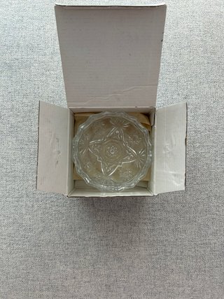 2 ceniceros de cristal vintage