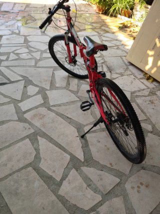 Bicicleta Montaña Plegable 21V Freno Disco