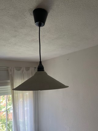 Lámpara colgante metálica Ikea