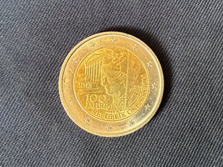 Moeda 2€ Comemorativa Áustria 2018