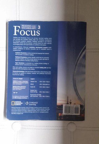Reading and Vocabulary Focus 3