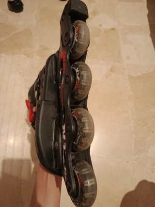 Patines en línea usados talla 35-38