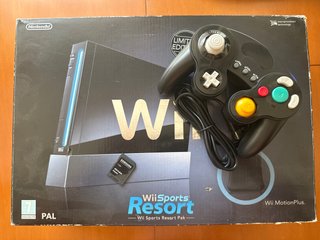 PREGUNTAR MAGIA Wii Negra + Mando + Tarjeta SD