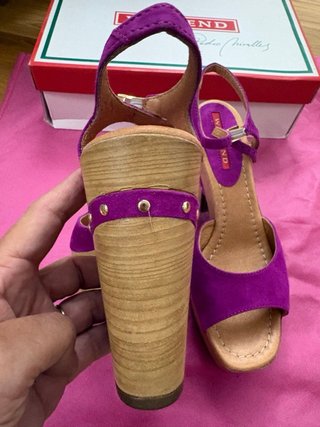 Sandalias Pedro Miralles ante guinda  Talla 39