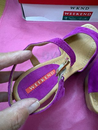 Sandalias Pedro Miralles ante guinda  Talla 39