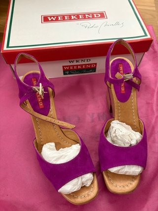 Sandalias Pedro Miralles ante guinda  Talla 39
