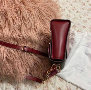 Bolso Michael Kors Auténtico Marrón y Rojo