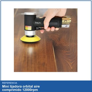 Mini lijadora orbital aire comprimido 12000rpm