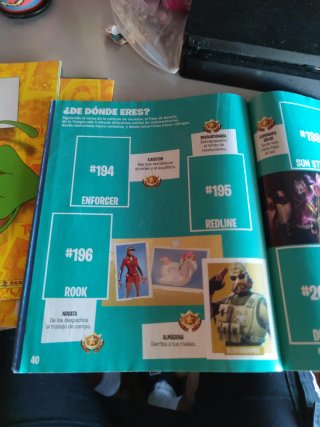 Pack Álbum Fortnite