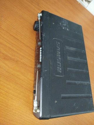 Receptor Samson CR77 UHF Negro