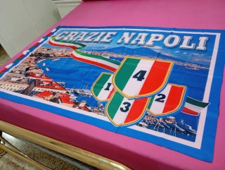 Bandiera Napoli Vintage 150x100 cm