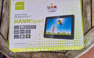 Tablet HANNSpad 10.1 Nero + Custodia con Tastiera