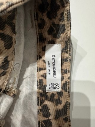 Falda pantalón estampado leopardo