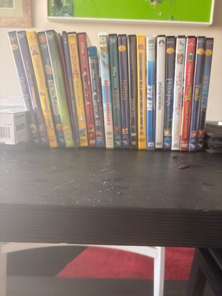 Lote de peliculas de dvd infantil disney, pixar...